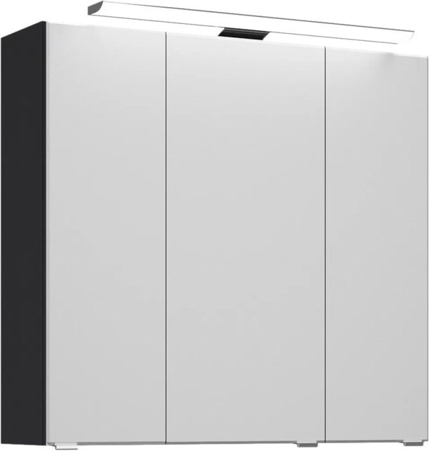 Pelipal Spiegelschrank Trentino Anthrazit Seidenglanz Breite: 75 cm - Bild 1