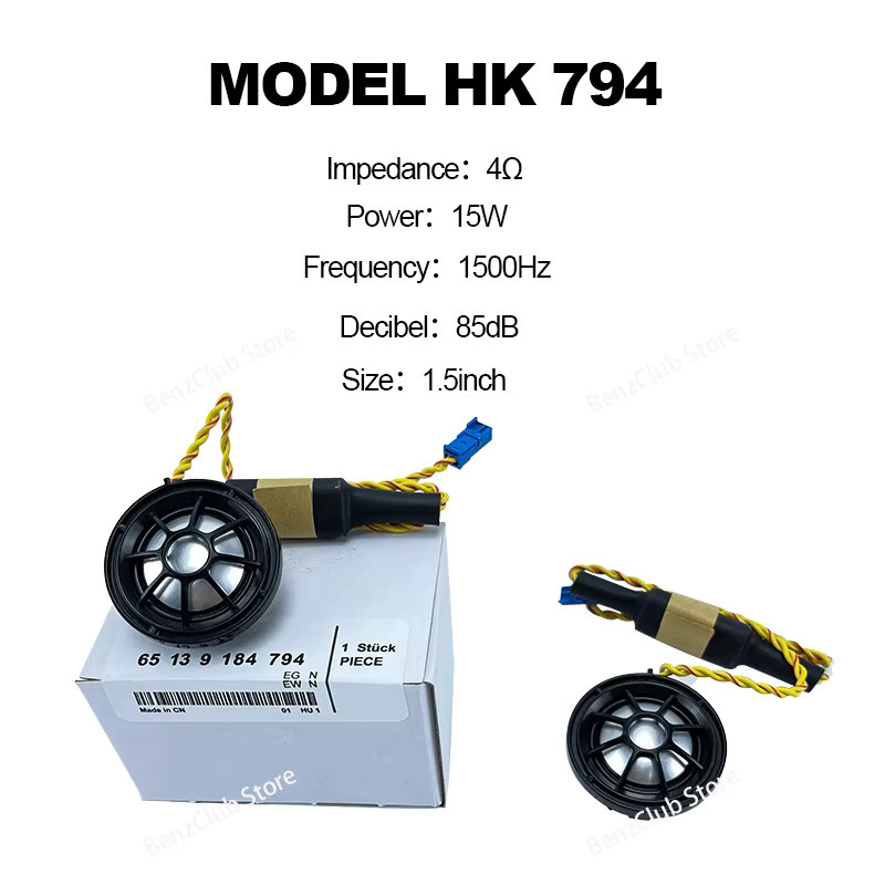 ALOONGACARR Hochwertiger professioneller Hochtöner Lautsprecher-Horn in Schwarz für BMW F10 F11 F15 F16 F20 F22 F23 F25 F26 F30 F32 F34 F47 F48 G20 G30 E60 E90 - Bild 2