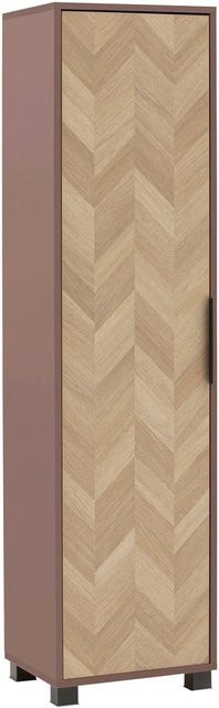 Schildmeyer Hochschrank Piazza in Mauve Fischgräte, B/H/T: 40,3 x 157,8 x 33,0 cm - Bild 2