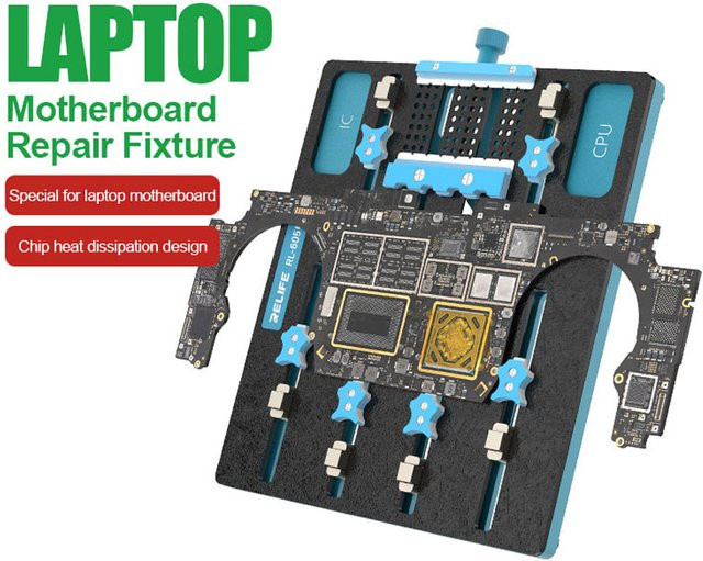 SAYTL Universelle PCB-Lötenhalterung zur verstellbaren Reparatur von Motherboards, CPUs und IC-Chips für Laptop und Handy - Bild 1