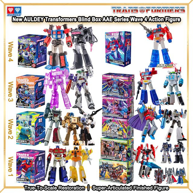 AULEDY Transformers Optimus Prime Megatron, Actionfigur, Blind Box - Bild 1
