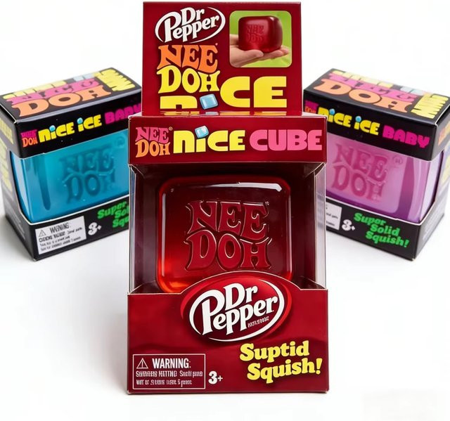 Needoh Nice Cube, Sensorischer Stressabbau-Würfel, Fidget-Tool - Bild 1