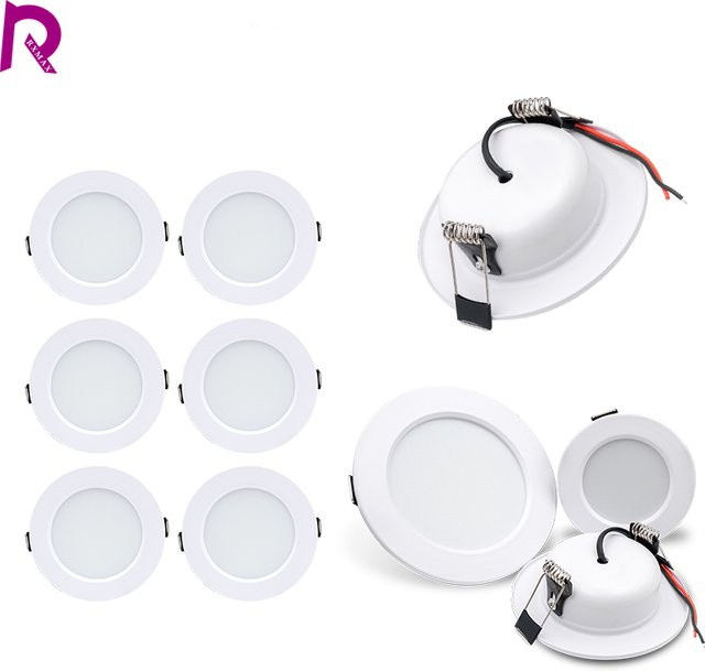 RXMAX LED Downlight Panel in Weiß für die Deckenbeleuchtung - Bild 1