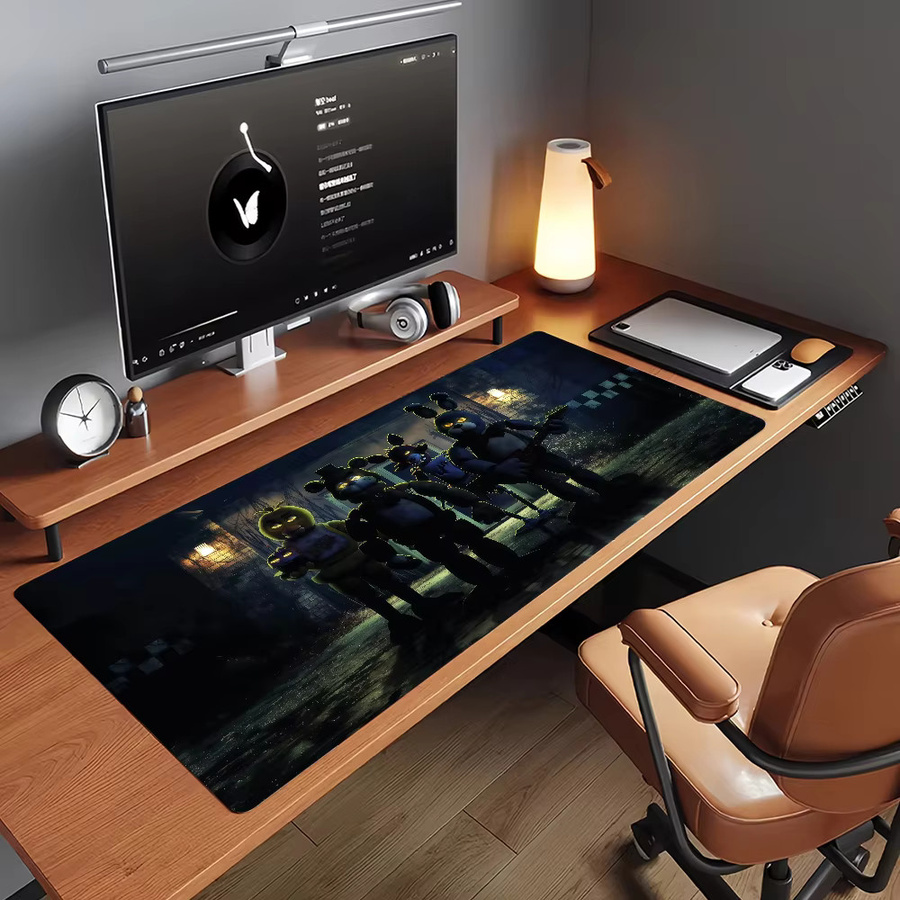 Movie F-FNAF 2 Mauspad rutschfeste Schreibtischunterlage aus Gummi in Multicolour für PC und Laptop - Bild 5