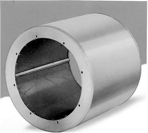 Helios Ventilatoren RSD 315/1200 Rohrschalldämpfer aus verzinktem Stahl in Silber - Bild 1