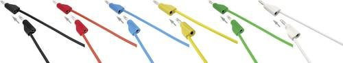 Voltcraft MSB-300 Messleitungs-Set mit 4mm Lamellensteckern aus Silikon, 12 Stück, Multicolor - Bild 1