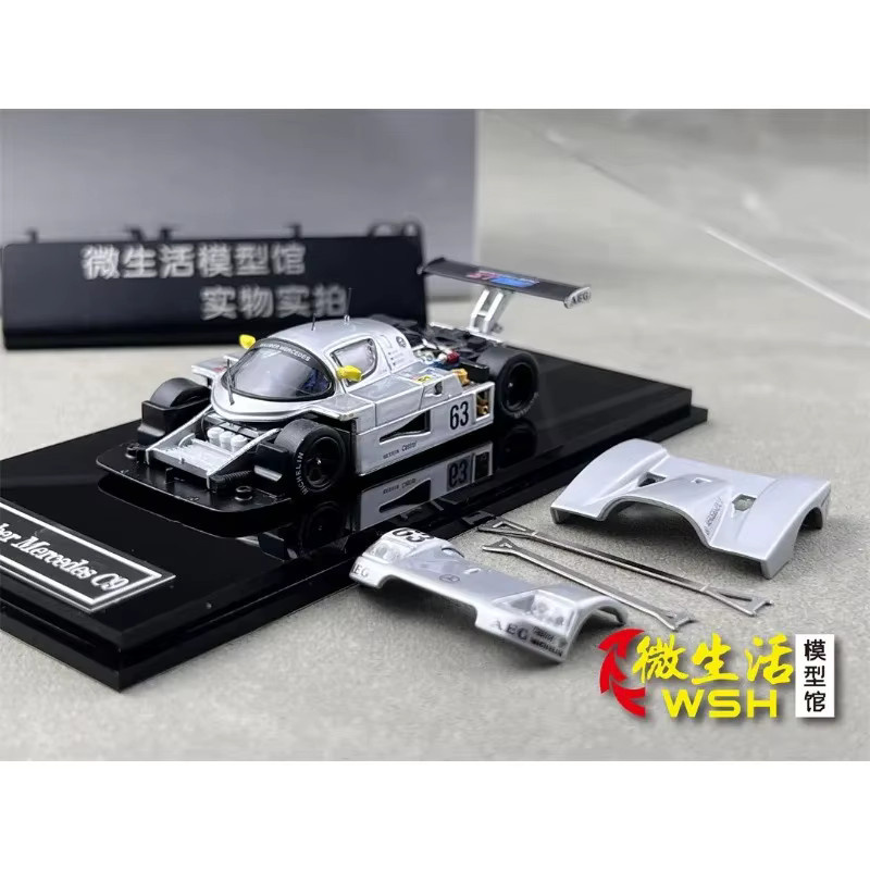 Bburago Sauber C9 Le Mans, Automodell, 1:64, Metall - Bild 4