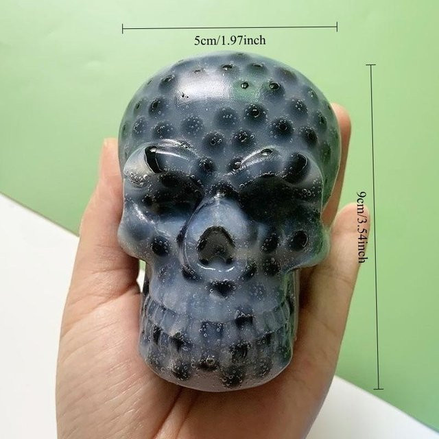 BC Pet Supplies Squishy Totenkopf, Fidget-Spielzeug - Bild 1