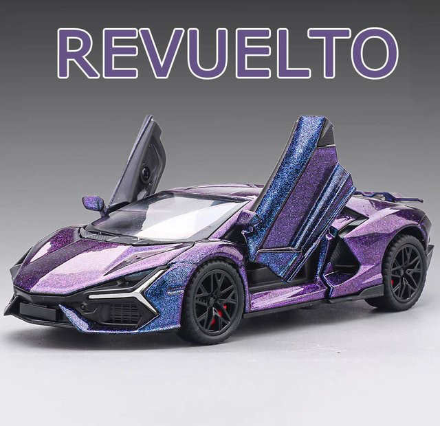 caipo Lambor Revuelto SVJ63 Spielzeugauto, Modell, Maßstab 1:32, Schwarz - Bild 1
