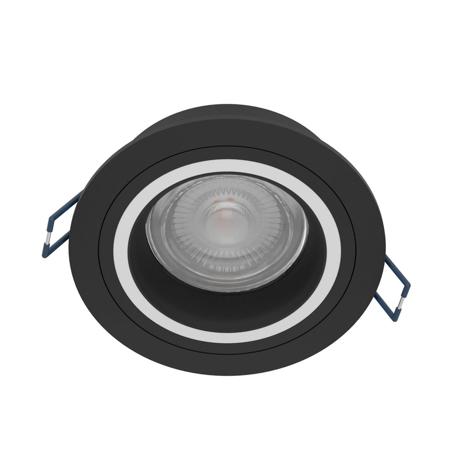 Eglo LED-Einbaustrahler Carosso-Z RGB/CCT in Schwarz und Weiß, Durchmesser: 9,3 cm - Bild 2