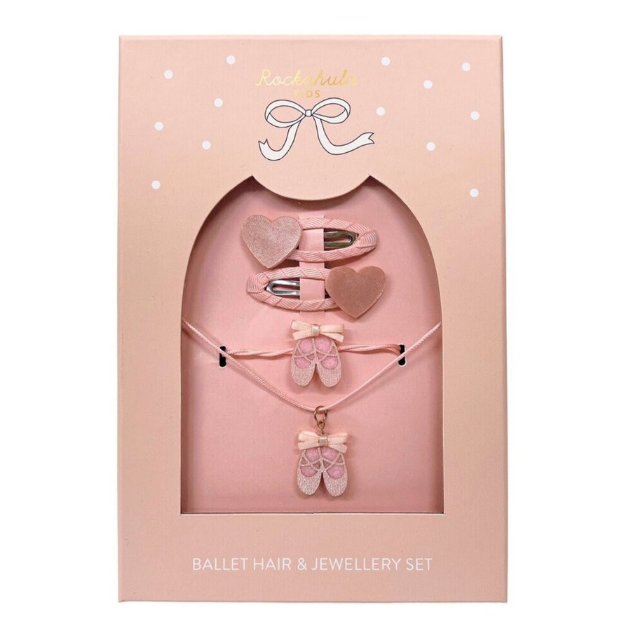 Rockahula Schmuckset Ballett, Roségold, Satin, Kinder - Bild 1