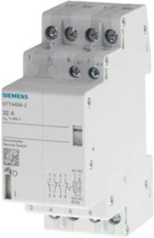 Siemens Fernschalter Hutschiene 5TT4428-2 mit 2 Schließern und 2 Wechslern 400V 25A in Weiß - Bild 1