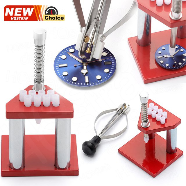 HQstrap Reparatur-Werkzeug-Set, Uhren-Hand-Presser-Entferner, Abzieher, Kolben-Einstellung - Bild 1