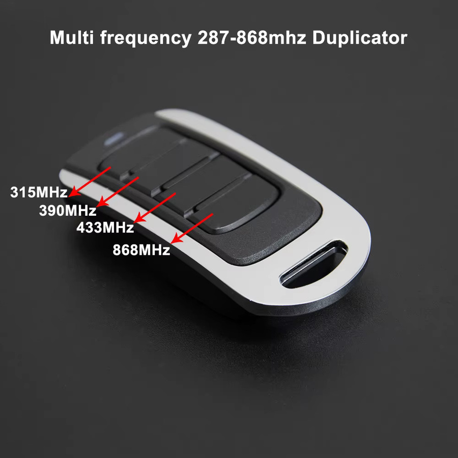 Scimagic-RC 4-in-1 Garagentor-Fernbedienungsklon in Schwarz mit Multifrequenz 287-868MHz (434.42MHz, 868.35MHz, 433.92MHz) - Bild 4