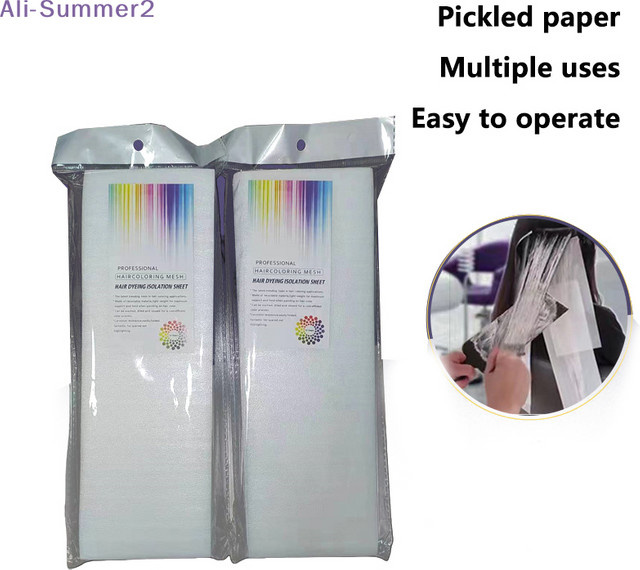 Summer2 Haarfärbefolien, 50 Stück, wiederverwendbar, Unisex - Bild 1