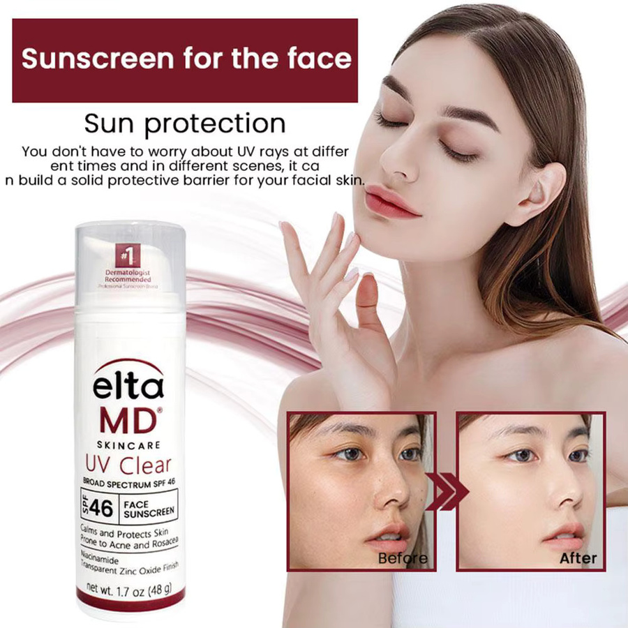 Eltamd Gesichts-Sonnenschutz SPF46, 48 ml, Empfindliche und unreine Haut - Bild 2