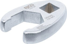 BGS Hahnenfußschlüssel aus Chrom-Molybdän-Stahl mit 1/2 Zoll Innenvierkant-Antrieb und 26 mm Schlüsselweite in Silber - Bild 1