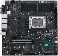 Asus PRO WS W680M-ACE SE Mainboard, micro ATX, LGA1700-Sockel, W680 Chipsatz, DDR5, Schwarz - Bild 1