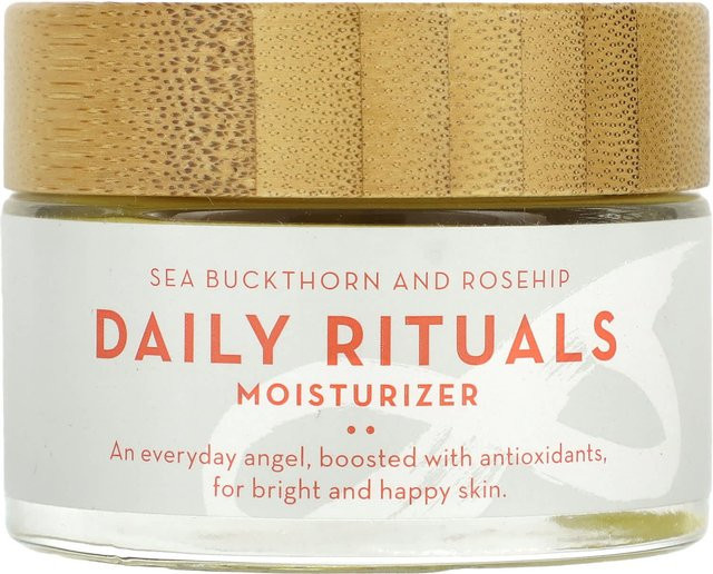 The Organic Skin Co. Tägliche Ritual Feuchtigkeitscreme, 50 ml, Sanddorn und Hagebutte - Bild 1