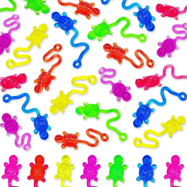 BC Pet Supplies Klebrige Schildkröte Spielzeug, 10/20 Stück, Interaktives Party Spielzeug - Bild 1