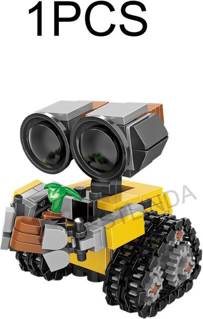 Yiran toy 1 Wall-E Roboter Bausätze MOC Beweglicher Humanoider Roboter Steckbausteine Lernspielzeug - Bild 1