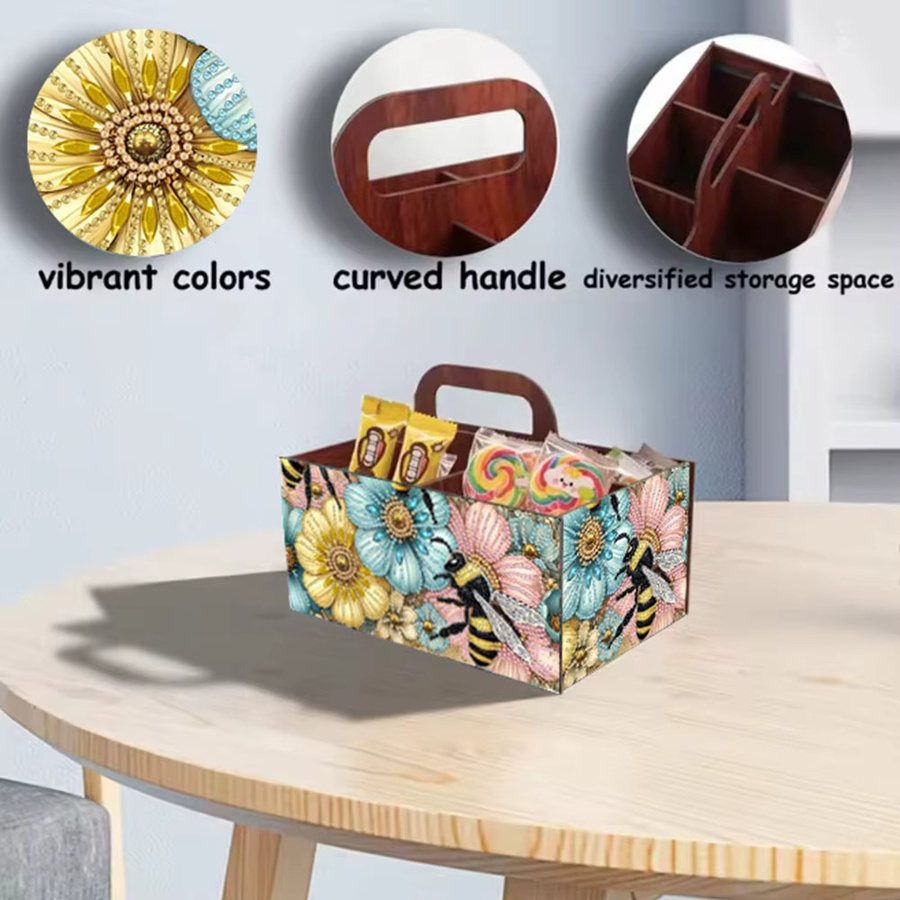 DIY Tier-Diamantmalerei-Set Aufbewahrungsbox in Multicolour für Zuhause, Schreibtisch, Schule und Büro - Bild 5