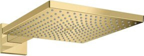 Hansgrohe Raindance E 300 Kopfbrause in Gold mit 1 Strahl und Anti-Kalk-Funktion, Durchmesser: 39 cm - Bild 1