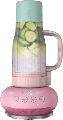 Ninja BlendBoss Standmixer mit To-Go-Becher in Pink, 1100 Watt, mit Pulse-Funktion - Bild 1