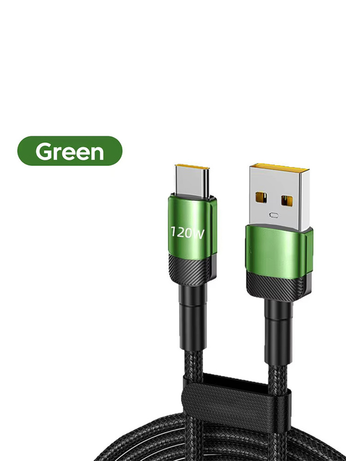 NNBILI USB-C auf USB-C Ladekabel 120W PD Schnellladegerät in Schwarz für iPhone 16 17 Pro, MacBook, Samsung und Xiaomi - Bild 7