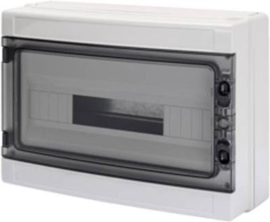 Gewiss GW40106 Verteilerschrank Aufputz in Weiß mit 1 Reihe - Bild 1