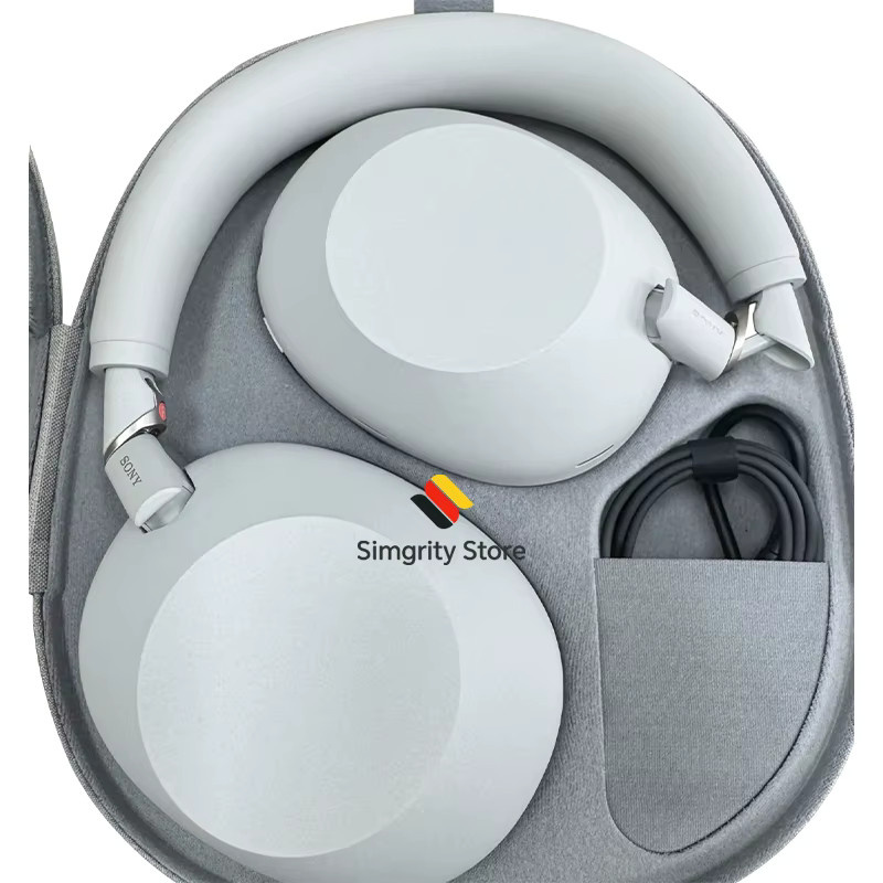 Sony WH-1000XM6 Over-Ear Bluetooth-Kopfhörer mit Geräuschunterdrückung in Silber oder Weiß - Bild 3