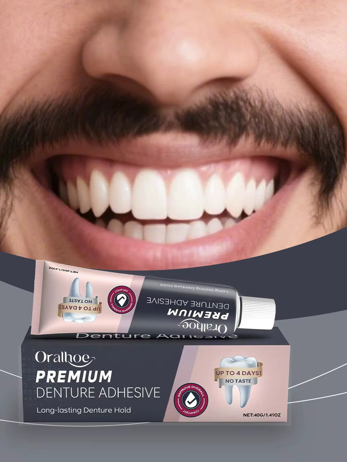 Oralhoe Zahnprothesen-Klebercreme - Bild 5