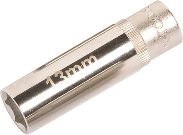 LUX-TOOLS Stecknuss 13 mm aus Chrom-Vanadium in Silber - Bild 1