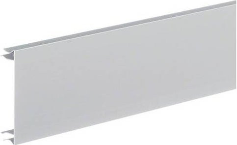 Hager Brüstungskanal Oberteil BRA0802ELN in Weiß, Aluminium, L: 200 cm, B: 8 cm - Bild 1