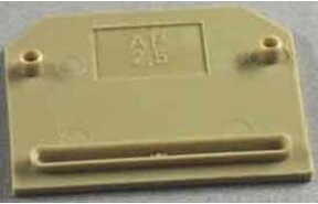 Weidmüller Abschlussplatte AP SAK2.5 in Beige, 20 Stück - Bild 2