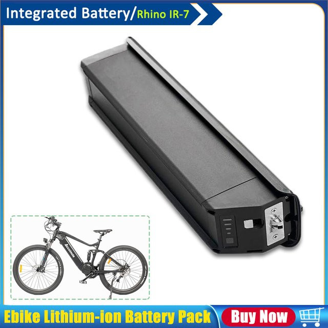Belicore Rhino 48V 17,5Ah Lithium-Ionen-Akku in Schwarz für VOLTBIKE Yukon V2 Step-Thru, COLA BEAR Electric Cargo und KBO Ranger Mountain E-Bike - Bild 1