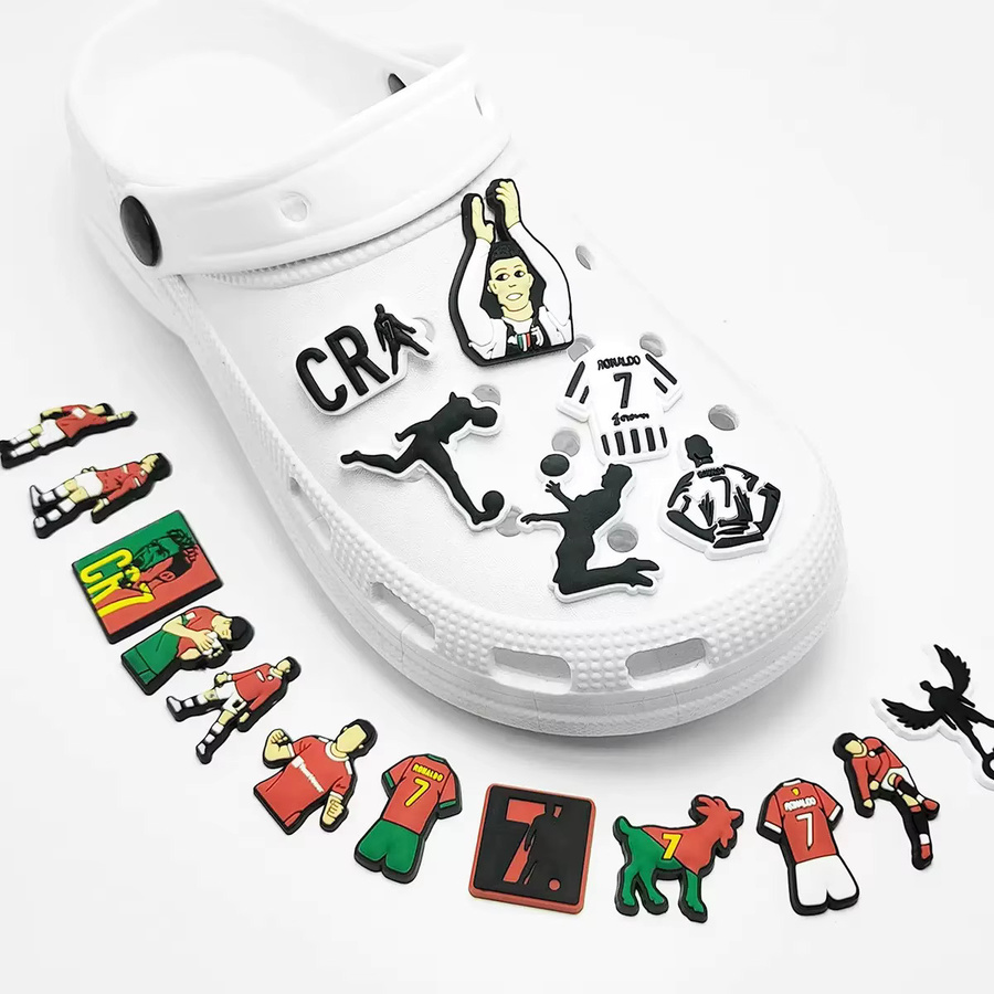 Potdemiel Schuh-Charms-Set, Fußballstar-Serie, Kinder - Bild 2