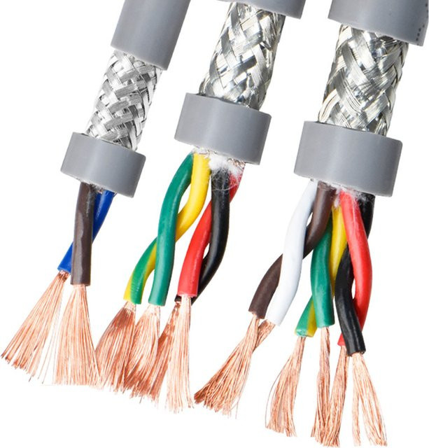 SAKESI Hochflexibles CNC-Twisted-Pair geschirmtes Kabel TRVVPS, ölbeständig und biegefest, verschiedene Kerne und AWG-Stärken - Bild 1