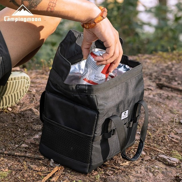 CAMPINGMOON BC-200 Fresh Pack Outdoor-Kühlbox in Schwarz mit 5l Fassungsvermögen - Bild 1