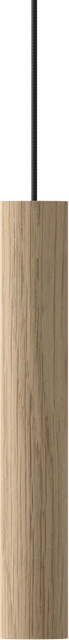 UMAGE Chimes Pendelleuchte aus Eiche in Beige mit LED-Beleuchtung - Bild 1
