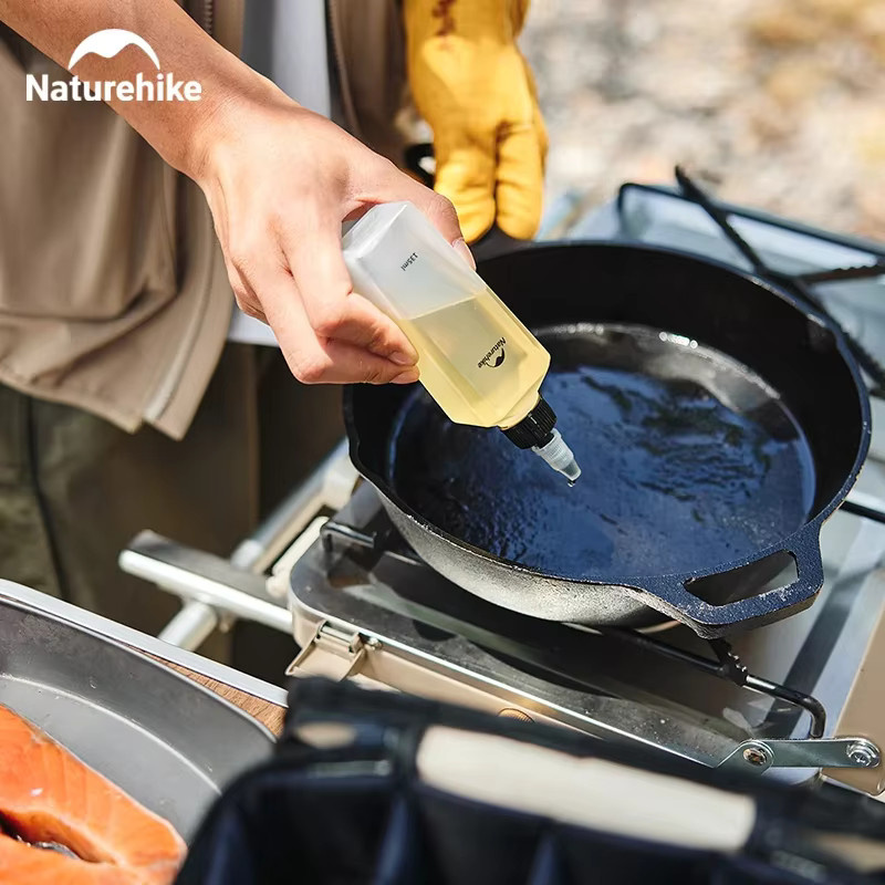 Naturehike Camping Gewürzglas Set aus Glas und Kunststoff für Flüssiges und Pulver beim BBQ und Picknick - Bild 4