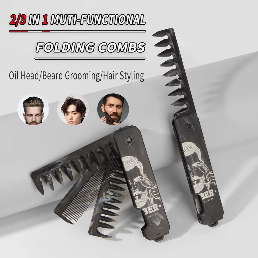 CestoMen Haarpflege-Set, 4-teilig, Herren, Marmor-Muster - Bild 2