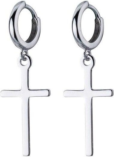 YIRAN Jewelry Creolen 925 Sterlingsilber, CZ, Unisex - Bild 1