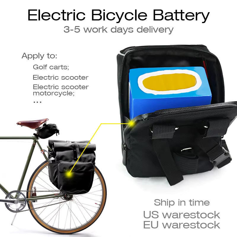 UNITPACKPOWER Lithium-Batterie Pack für E-Bike und Scooter, kompatibel mit 36V, 48V, 52V, 60V und 72V, verschiedene Kapazitäten von 20Ah bis 40Ah, passend für Motoren von 350W bis 3000W - Bild 4