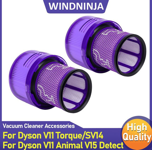 Dyson Waschbarer HEPA-Filter Cyclone Ersatzteil in Purple für V11 Animal, V11 Torque Drive und V15 Detect Staubsauger - Bild 1