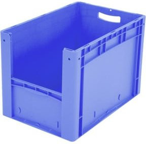 Bito Eurostapelbehälter XL Set in Blau, B/T/H: 60 x 40 x 42 cm - Bild 1