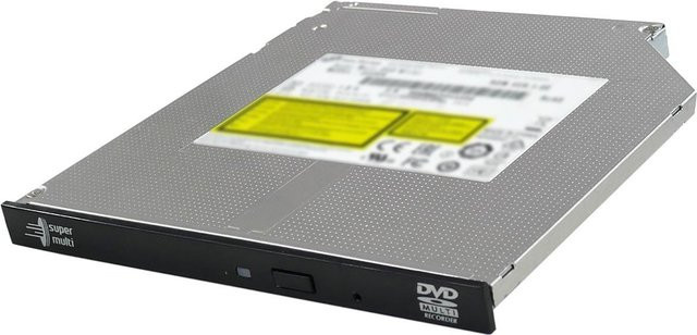 LG GUD1N Super Multi DL DVD Optisches Laufwerk SATA Eingebaut Schwarz Edelstahl - Bild 1