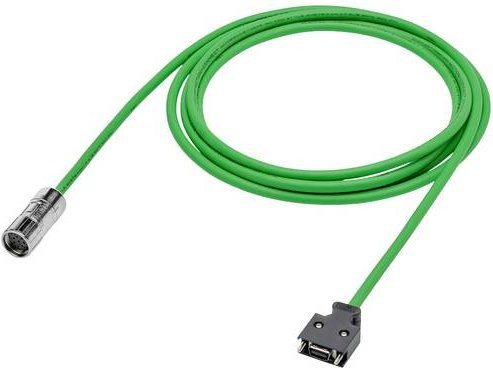 Siemens Sensor-Aktor-Steckverbinder 6FX30022CT121BA0 konfektionierter Stecker gerade grün 10,00 m - Bild 1