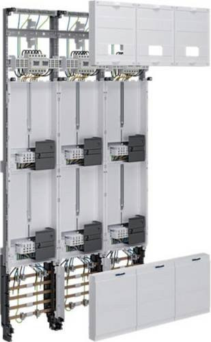 Hager Komplettfeld ZL53W8NT für Verteilung boards in Weiß - Bild 1