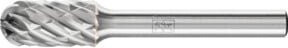 PFERD Hartmetall Hochleistungsfrässtift STEEL Walzenrund WRC Silber Ø 10 x 20 mm, Schaft-Ø 6 mm für Stahl - Bild 1